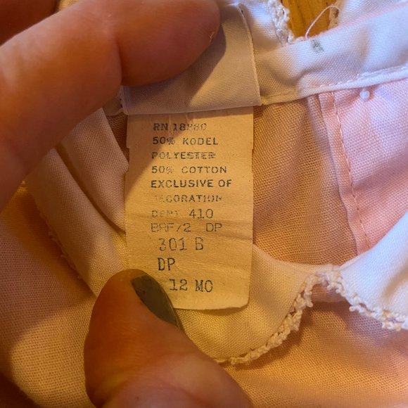 Toddler Pastel Pink Sundress with Embroidery detail - Picture 3 of 3